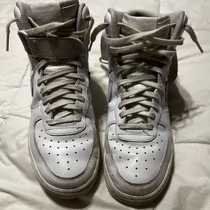 Air Force one high tops white